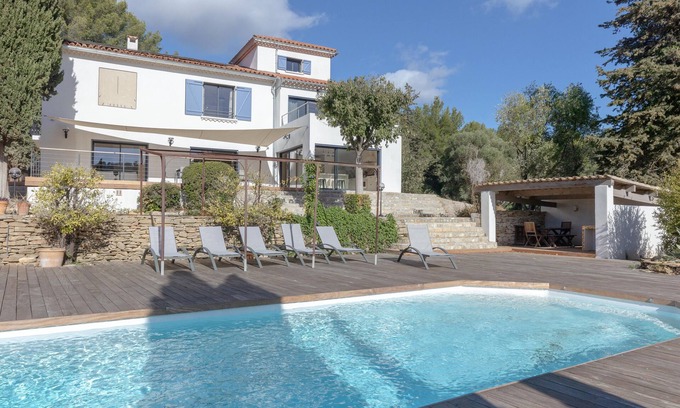Saint-Cyr-sur-Mer Villa | La Bastide D'eau, Exceptionnel Classée 5 , Piscine, Proche Mer, 14 Couchages,