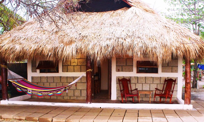 San Diego House | La Casita Nica. In Front Of The House Lies One Of The Best Waves In Nicaragua.