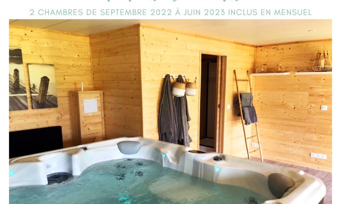 Bayonne Bed & Breakfast | La chambre des REVES - N°2/3- SPA PRIVATIF en option en JUILLET, inclus en AOUT