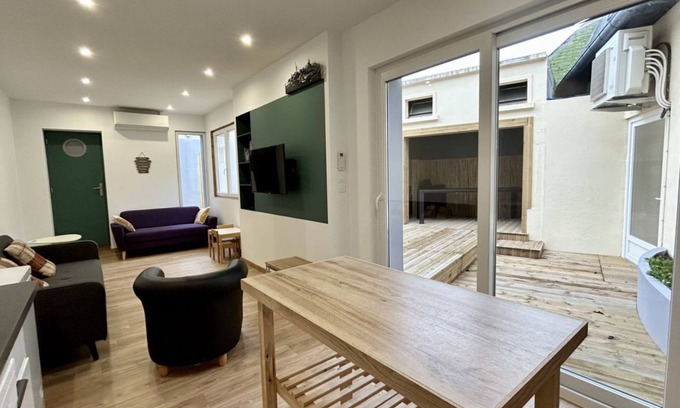 Le Crotoy House | La maison de la Mer, house for 9 people in the town center