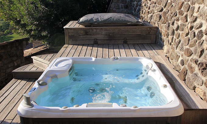 Saint-Michel-de-Boulogne House | La Mansion House - villa of 75m2 + pool house of 60m2 - private spa - solarium
