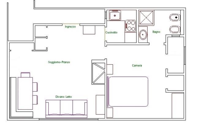 Lido di Tarquinia House | La Mansarda