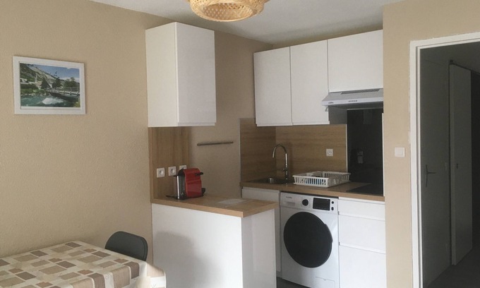 Nevache Apartment | La Moulinière I - Functional and well-equipped studio