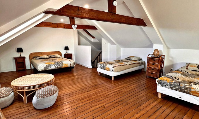 Langrune-sur-Mer House | La Pêcherie, Maison Familiale Proche de la mer