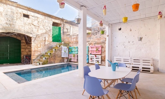 Sa Pobla Cottage | La Penya - Beautiful townhouse with pool and terrace in Sa Pobla