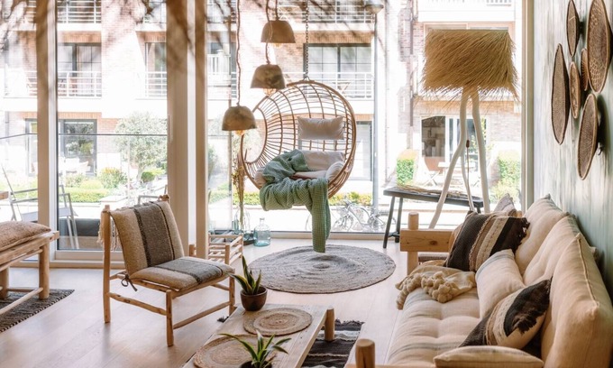 Knokke Apartment | La Petite Foret | Beach Bohemian Apartment in Knokke