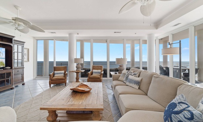 Ono Island Condo | La Playa 1103- Beach Front Views with Wrap-Around Terrace!
