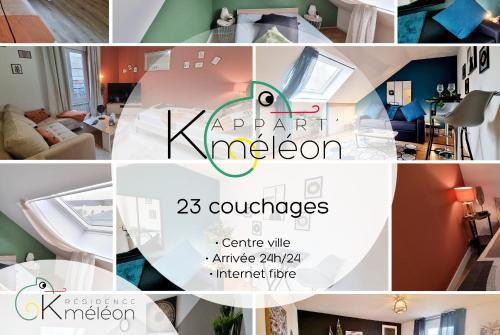 Republique Apartment | La Résidence K-méléon- Hyper centre , 23 couchages