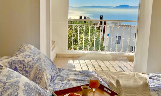 Sidi Bou Said Villa | La symphonie bleue Breathtaking sea front view