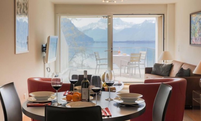Montreux City Centre Apartment | La Terrasses C2.5 by Interhome