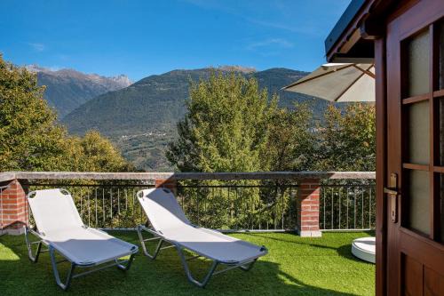 Castello dell'Acqua Apartment | La Terrazza Panoramica