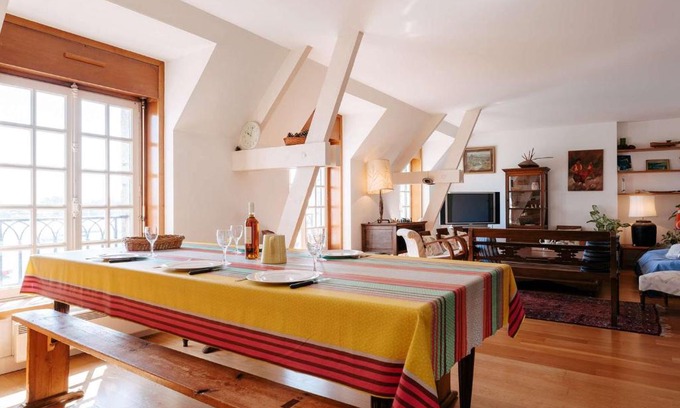 La Trinite-sur-Mer Apartment | La Trinité/Mer, appt spacieux 4p, 100m², 3 ch, wifi, animaux admis - FR-1-477-79