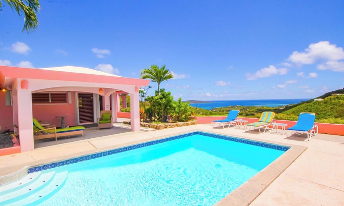 Cotton Valley House | La Vie en Rose - Beautiful Views complimented by Amazing Caribbean Breezes