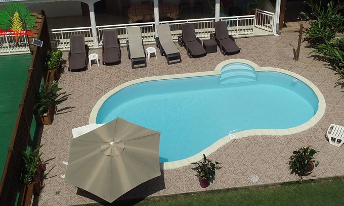 Saint-Francois Villa | LA VILLA DES VOYAGEURS WITH POOL AND SPA FOR 4 TO 12 PEOPLE
