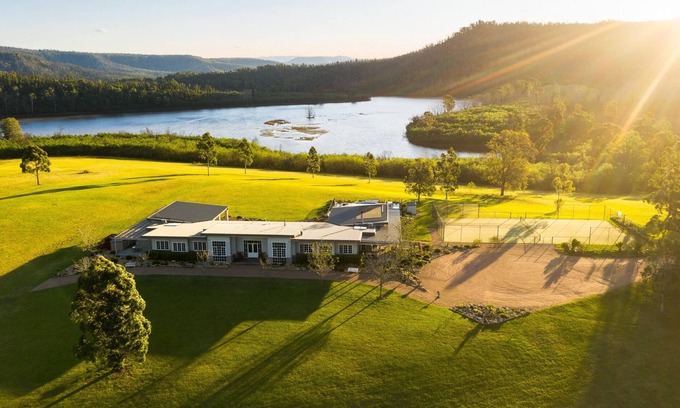 Kangaroo Valley House | Lake David Lake House - Secluded Lakefront Escape | Pool - Jacuzzi - Luxe Living