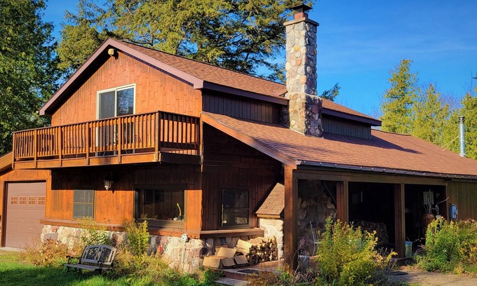 Silver City Cabin | Lake Superior Tri-level: Spacious 4bed/2ba cabin on 8 acres & Finnish sauna