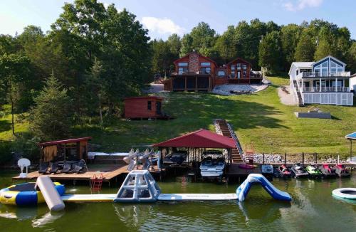 Williamstown House | Lake Therapy at The ARK | Gameroom, Hot Tub, Dock