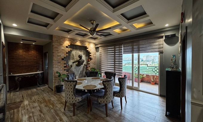 Hyderabad Apartment | Lake View Penthouse 2BKH in Hyderabad by Homeyhuts