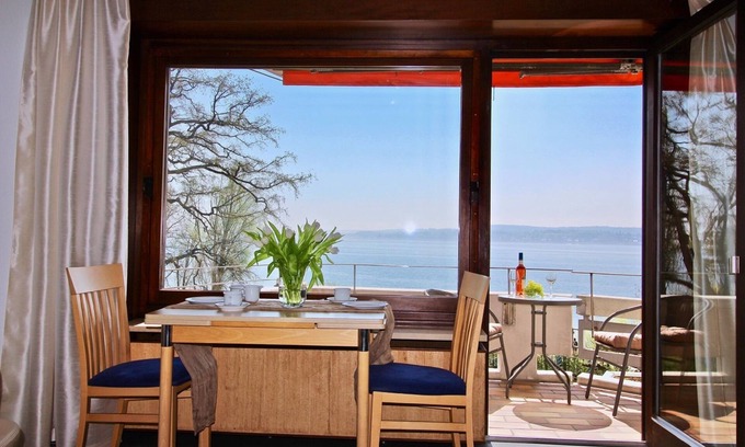 Ueberlingen Apartment | Lake view vacation apartment Strandweg with lake access - Überlingen am Bodensee