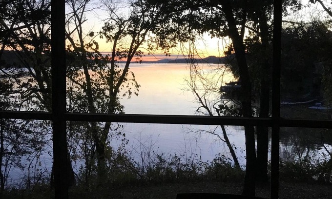Lodi House | Lake Wisconsin Family Home with great views, beach access, pier.