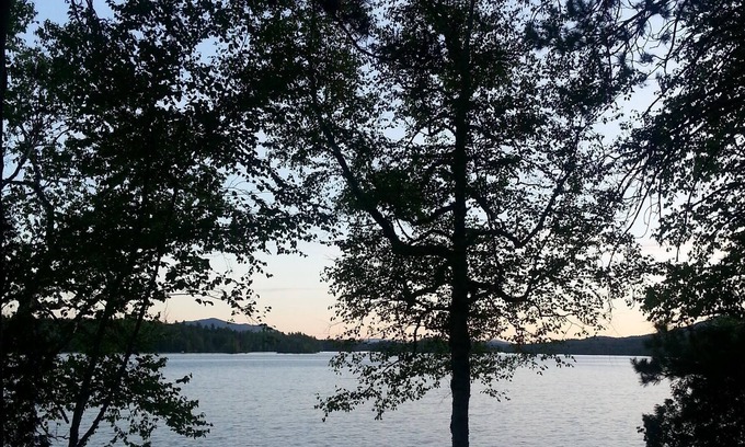 Saranac Lake Cottage | Lakefront 3 bedroom, 1 1/2 bath cottage on Lower Saranac Lake with private dock