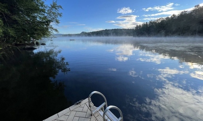 Chestertown House | Lakefront Home - 20 Min from Gore Mountain w/Hot Tub