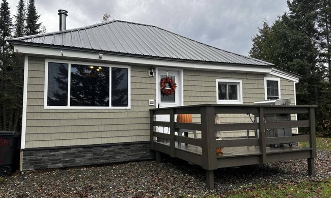 Aroostook House | Lakefront Home on ATV Access Road and Snowmobile Trail Access!