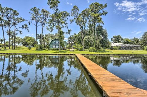 Lake Placid House | Lakefront Home with Game Room, Kayaks, and Fire Pit