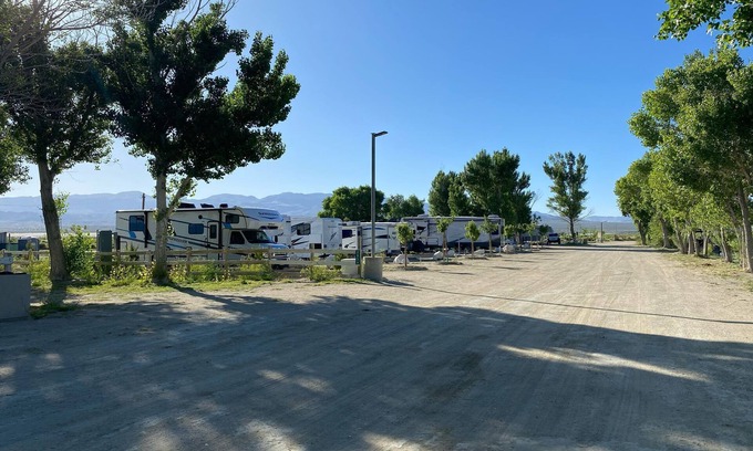 Olancha RV Rental | Lakeside Camping RV Spot #10 Near Death Valley