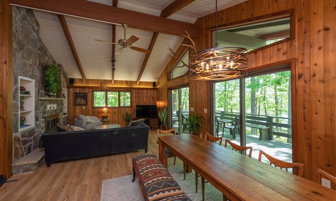 Swanton House | Lakeside Charm w/Fire Pit & Private Dock