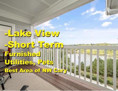 Cary Apartment | Lakeview 3BR 3 Bath NW Cary