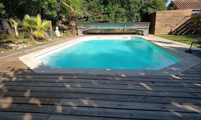 Labenne-Ocean House | Landaise le lagunak with heated pool 900 M from the beach