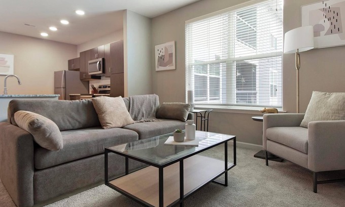 Chesterfield Apartment | Landing | Chic 1BD, Courtyard, Pool