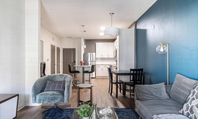 Tropic Apartment | Landing | Modern 1BD, Gym, Pool