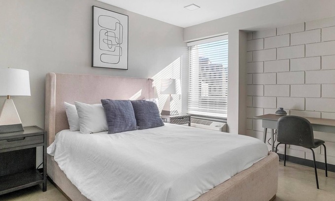 Five Points South Apartment | Landing | Spectacular 1BD, Courtyard, Game Room
