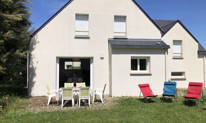 Locmariaquer Ski Chalet | LANN VRAS - Holiday home with garden for rent, Locmariaquer - K25