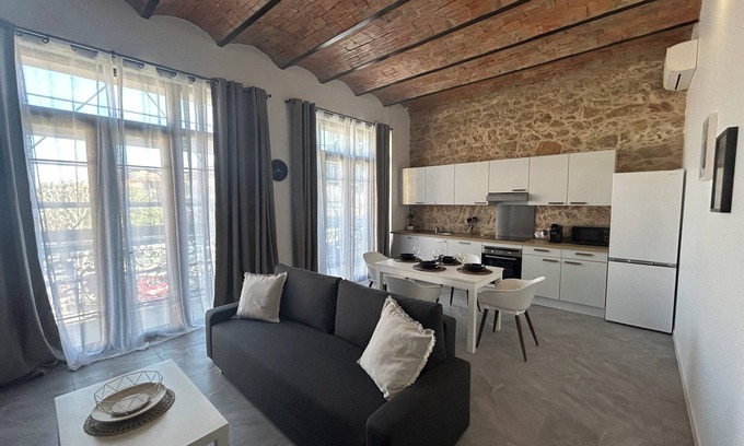 La Turbie Apartment | Large 3-room apartment 15 min from Monaco