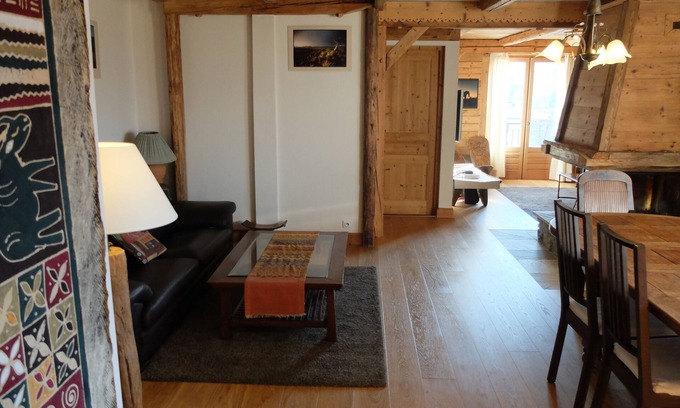 Saint-Gervais-les-Bains Apartment | Large, charming duplex apartment in the heart of Saint-Gervais les Bains.