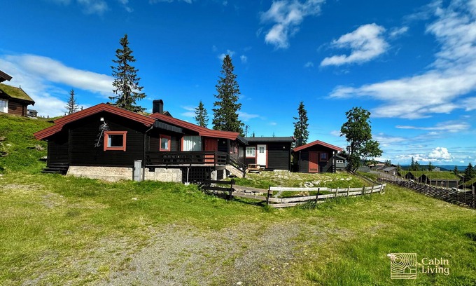 Ringsaker House | Large cabin Sjusjøen – XC ski in/out & lovely view