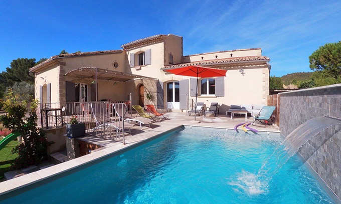 Aureille House | Large heated pool house * in Provence, with dominant views (sleeps 12)
