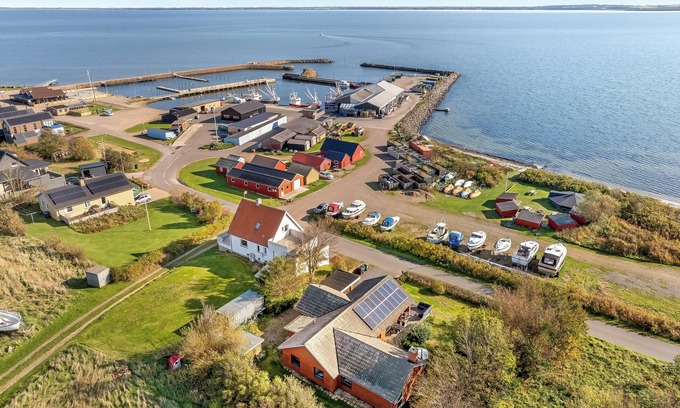 Thyholm House | Large holiday home with a view of the fjord.