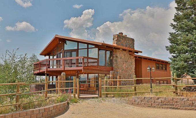 Tabernash House | Large Home on 5 Private Acres, Hot Tub with Mountain Views, Epic Sledding Hill!