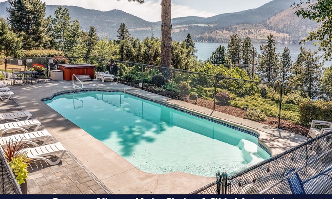 Manson House | Large Home with Private Pool, Hot tub, Lake Views