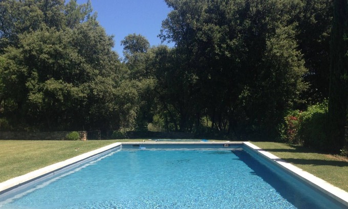 Bollene House | Large house in Bastide with Pool and Tennis- Wi fi - 12 people