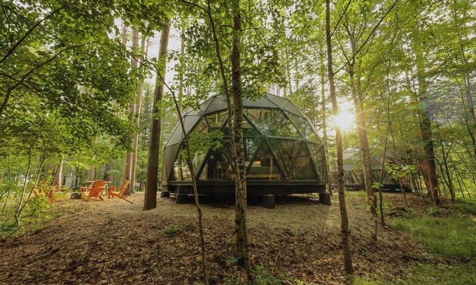Freeport Cabin | Large, luxurious geodesic dome - 06