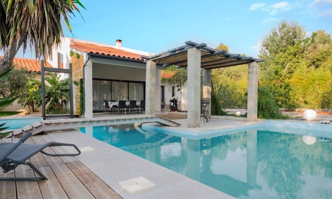 Rigarda House | LARGE LUXURIOUS VILLA 10PERS PRIVATE POOL IN PEACE FACING NATURE