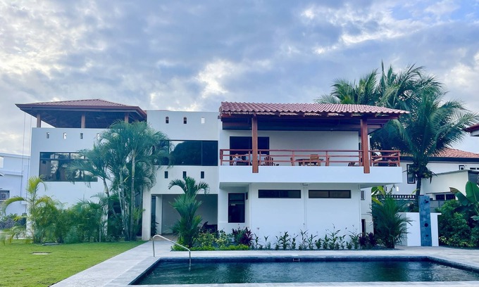 Playa Hermosa Condo | Large Ocean View House, Gated community - Step to the Sand!