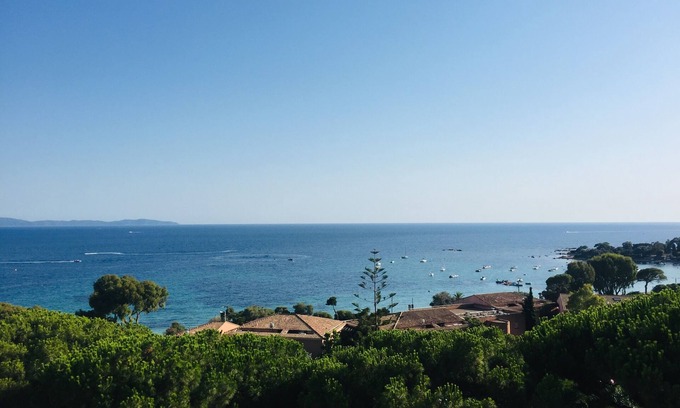 Ajaccio Apartment | Large studio with terrace, incredible sea view and beach 3 min away