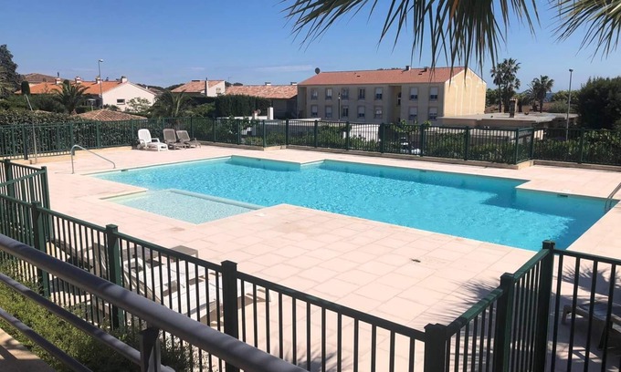 Les Issambres Apartment | Large T2 luxury residence for 4 people with swimming pool