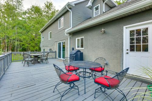 New Albany House | Large Yard with Pond Family Retreat in New Albany!